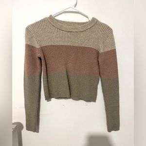 Neutral Toned Knit Crewneck